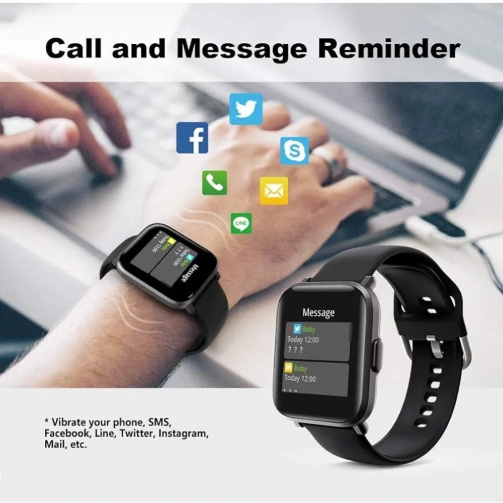 UXD Health & Fitness Watch for Samsung Android Phones.